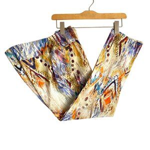 size 8 Lisette L. Montreal multicolored sim fit stretch pants‎ style 12496